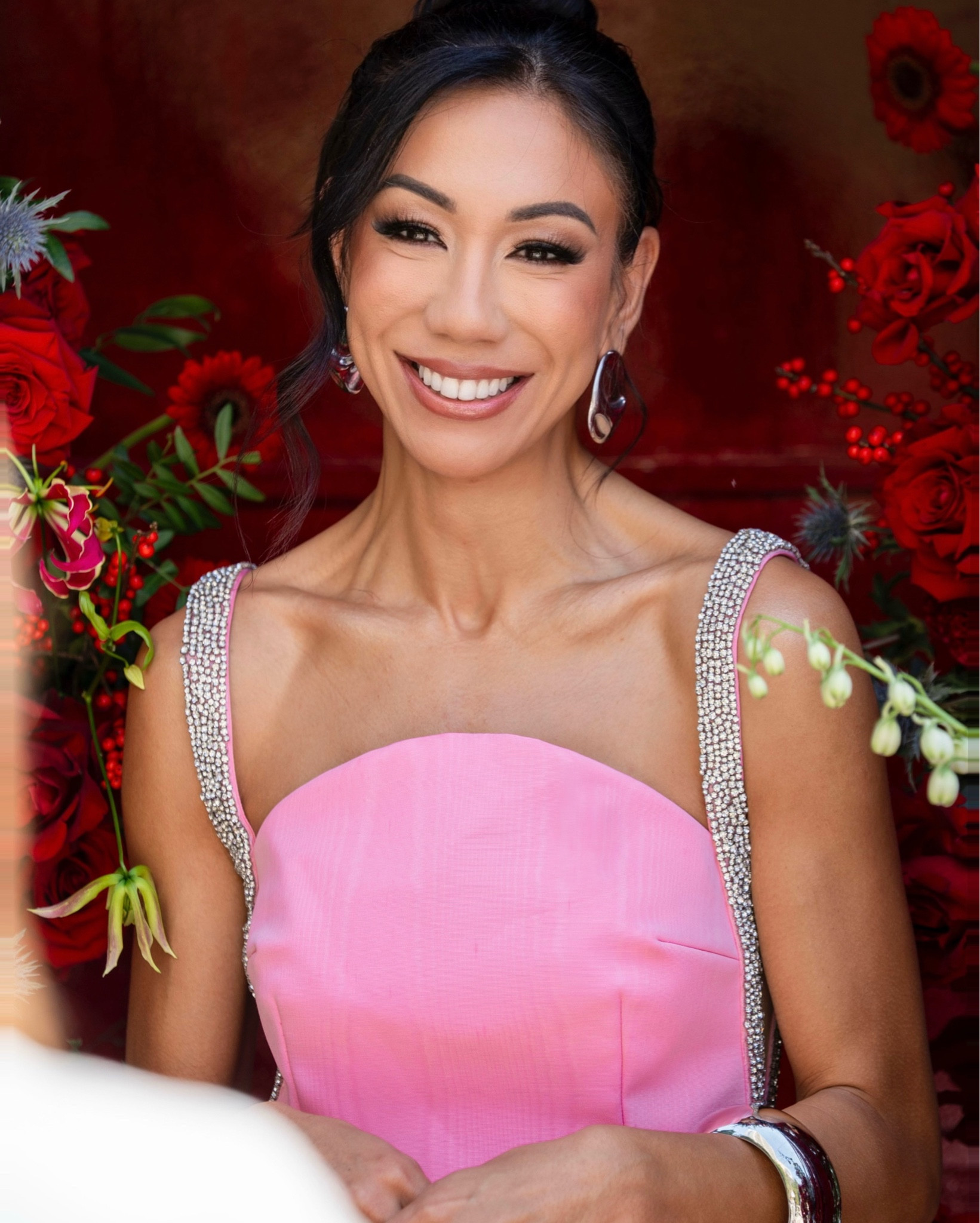 Launching #RHOLDN in Dubai for OSNPlus! This pink number was a massive hit. Love the embellished straps and scooped sides! 

Worn with my old Gina shoes but I have tagged some great alternatives at high street prices! 

#LTKpartywear #LTKluxury #LTKdresses