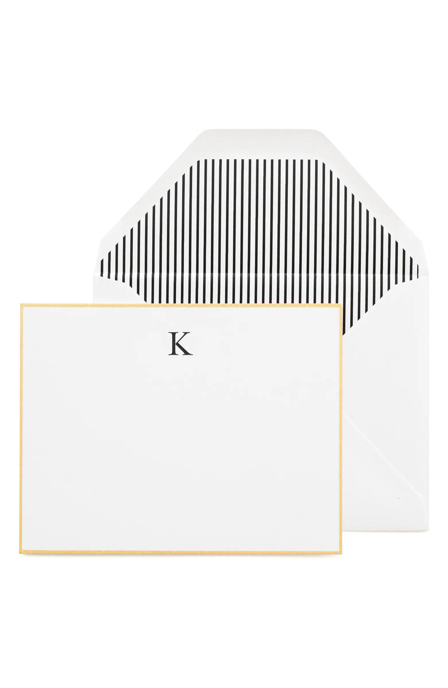 Monogram Note Card & Envelopes Set | Nordstrom