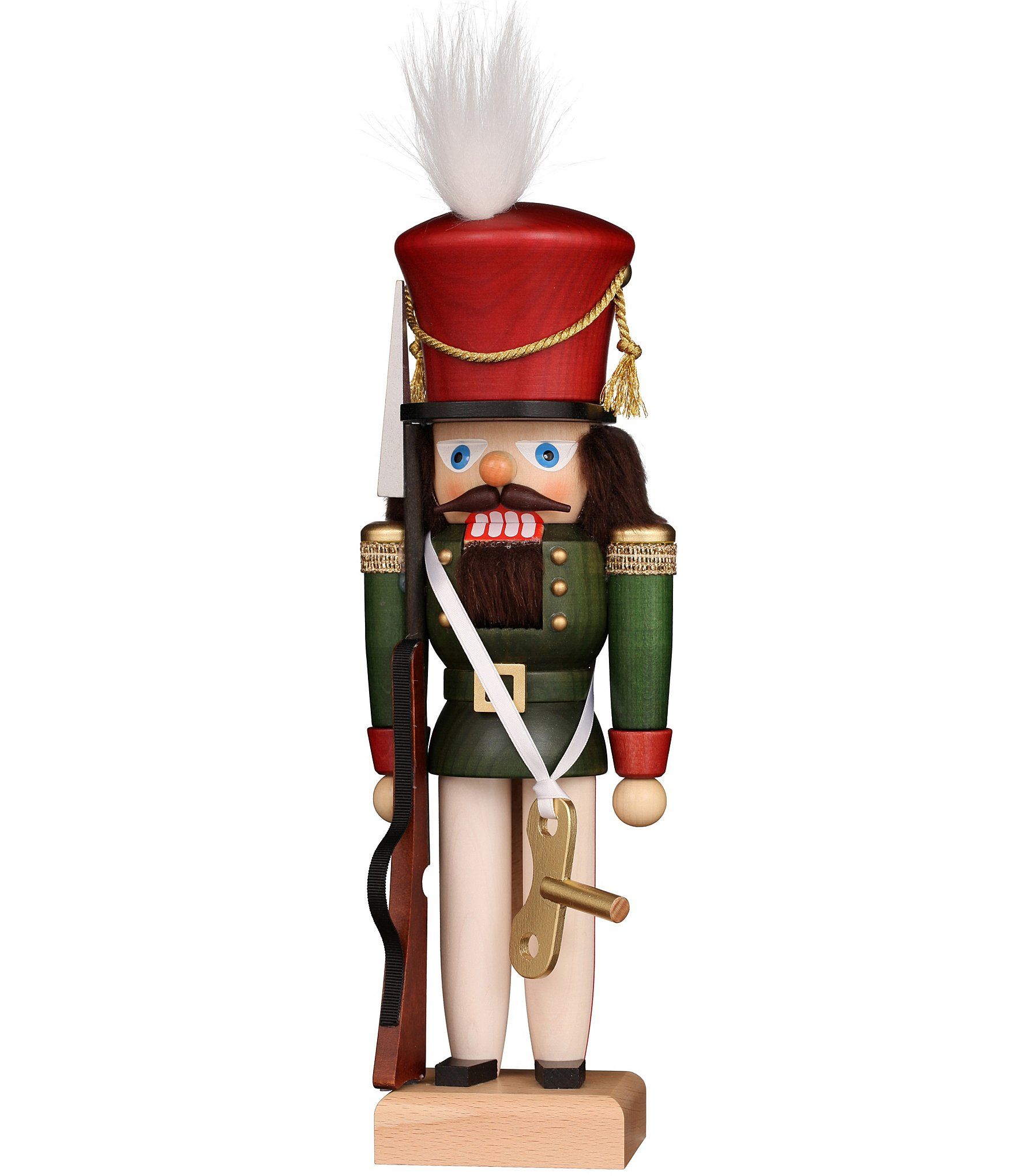 Christian Ulbricht 11.25" Red & Green Toy Soldier Nutcracker | Dillard's | Dillards