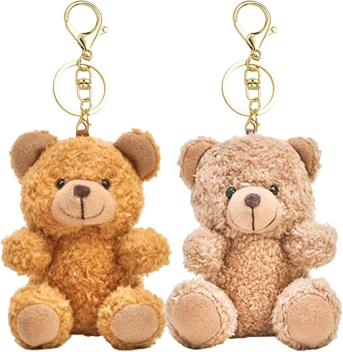 8 Inch Bear Keychain, Bag Charms for Backpack, Handbag Accessories Pendant | Amazon (US)