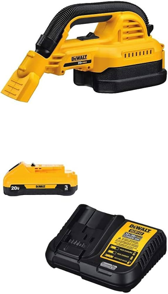 DEWALT DCV517B Baretool 20V MAX Cordless 1/2 gallon Wet/Dry Portable Vac Kit (Tool Only) with DCB... | Amazon (US)