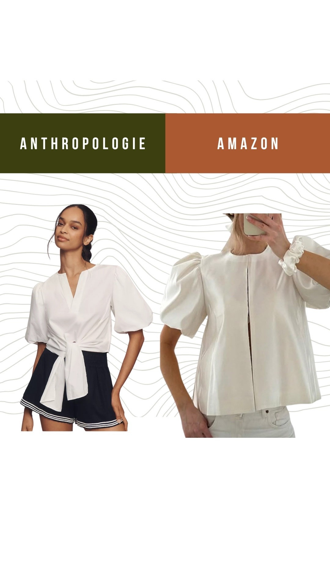 Updated basics.
Similar looks, different price points. 