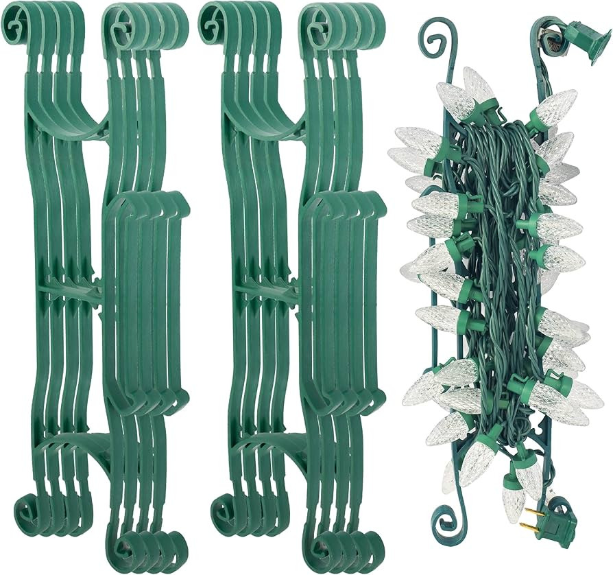 Dazzle Bright 8 Pack Christmas Lights Storage Holder, Holiday Light Storage for All Purpose Light... | Amazon (US)