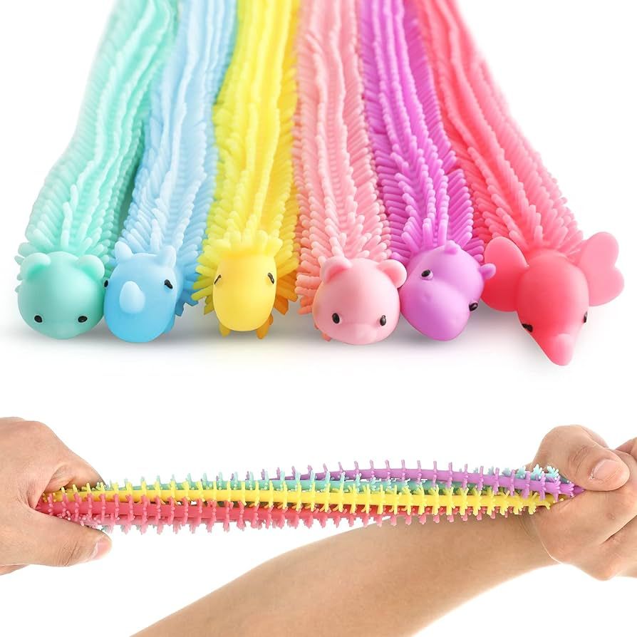 Stretchy Strings | Sensory Fidget Toys with Multi Animal | Great Classroom Rewards for Kids Stude... | Amazon (US)