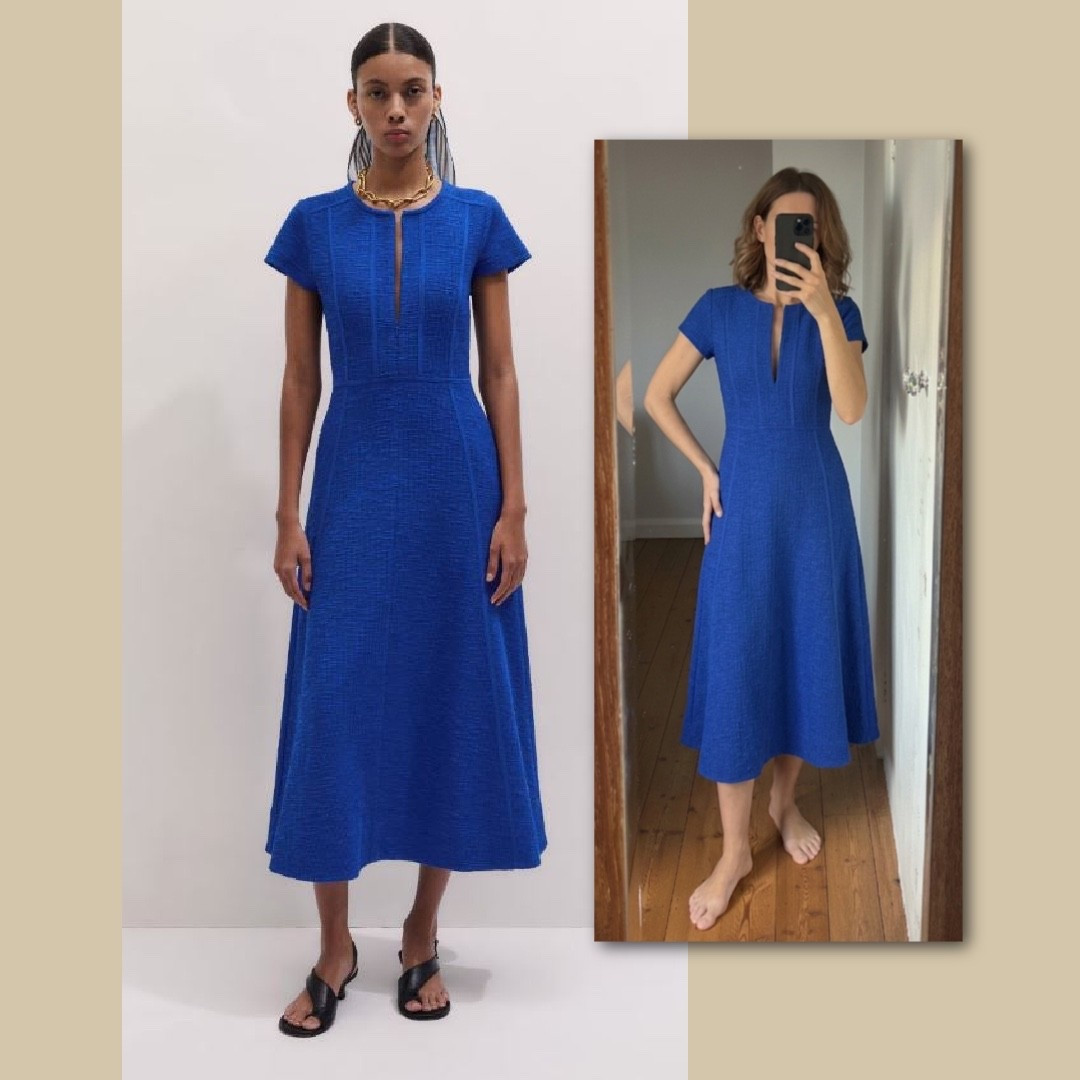 Stunning colour #springdress #springoutfits #styleover50