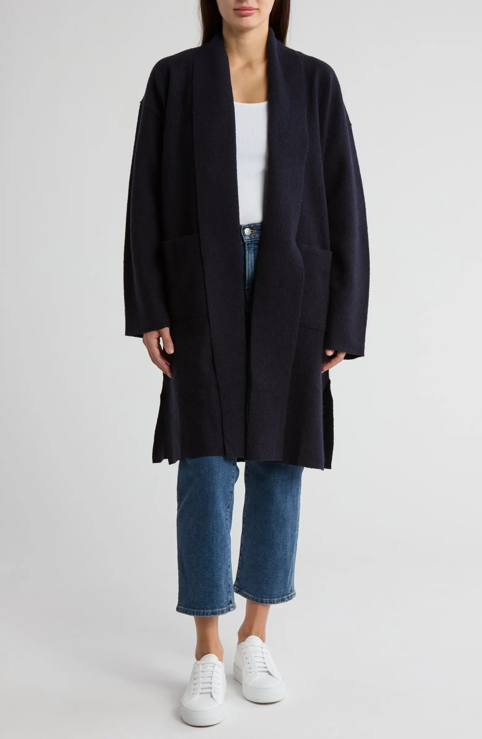 Shawl Collar Wool Coat | Nordstrom Rack