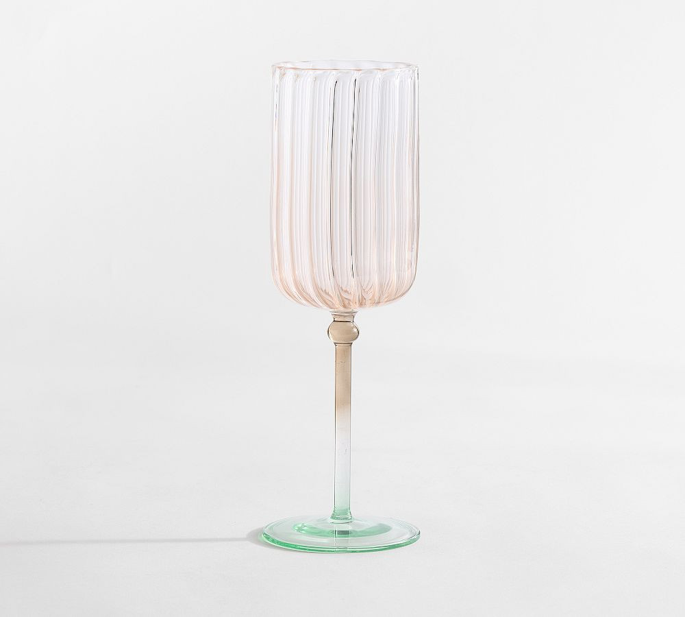 Cynthia Rowley Ombre Champagne Flutes - Set of 4 | Pottery Barn (US)
