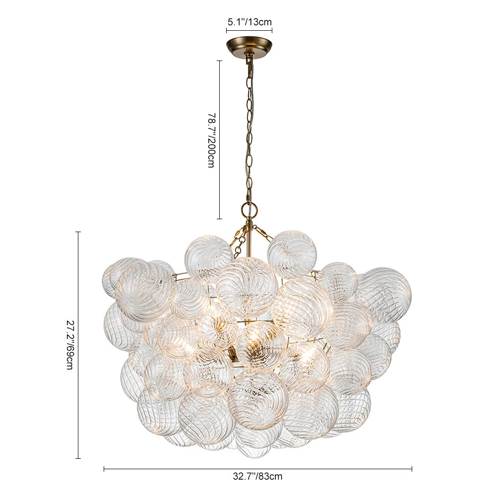 Everly Quinn 8 - Light Unique/Statement Tiered Chandelier & Reviews | Wayfair | Wayfair North America