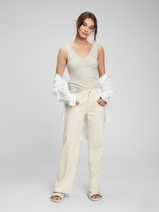 Low Rise Stride Wide-Leg Jeans | Gap (US)