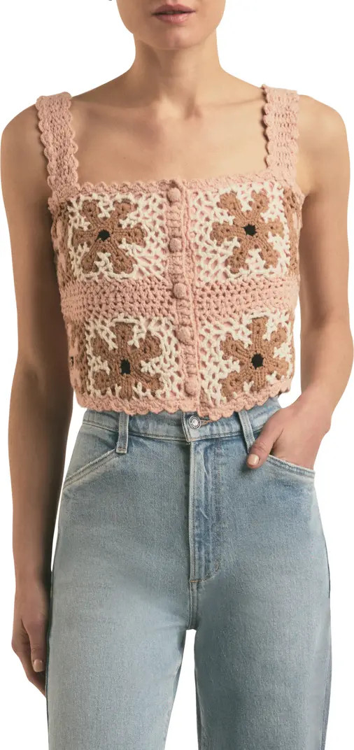 Favorite Daughter The I'm Cute Crochet Tank | Nordstromrack | Nordstrom Rack