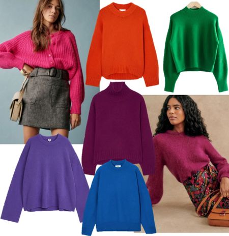 The days may be dark but that doesn’t mean we can’t wear something bright! These colourful knits are statement makers 🤩

#LTKGiftGuide #LTKstyletip