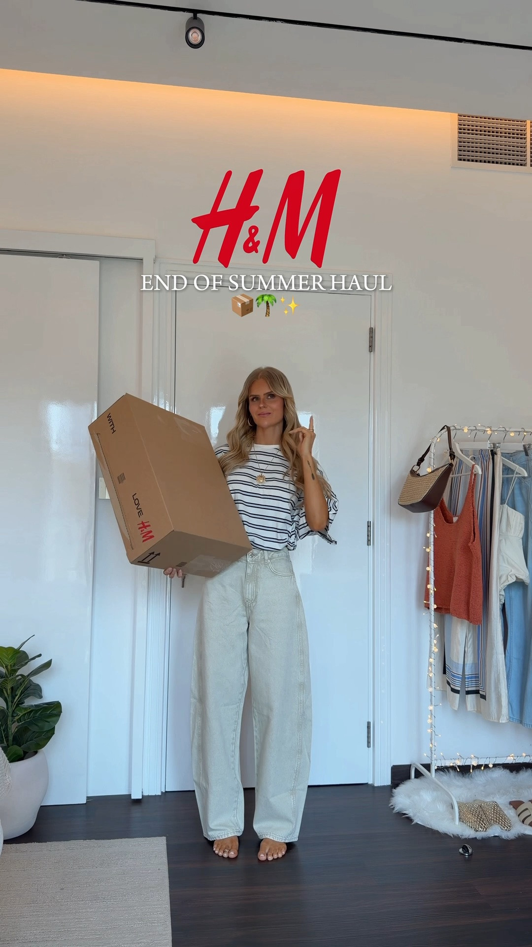 H&M End of Summer Try On Haul ✨📦 wooow! I love the first dress and I also love all the sets! I think my favorite one is the black set!!
My sizes:
Green dress: size S
Pink set trousers: size S
Pink set shirt: size S
Beige striped pants: size S
Orange top: size S
Blue jeans with embroidery: size 6
Ecru top: size S
Bermuda denim: size 6
Striped shirt: size S
Black co ord : both size S
Denim co ord: both size S
Peach dress: size S (comes quite big)

All shoes are true to size🫶🏻✨

#LTKFashionMonth #LTKstyletip #LTKsummer