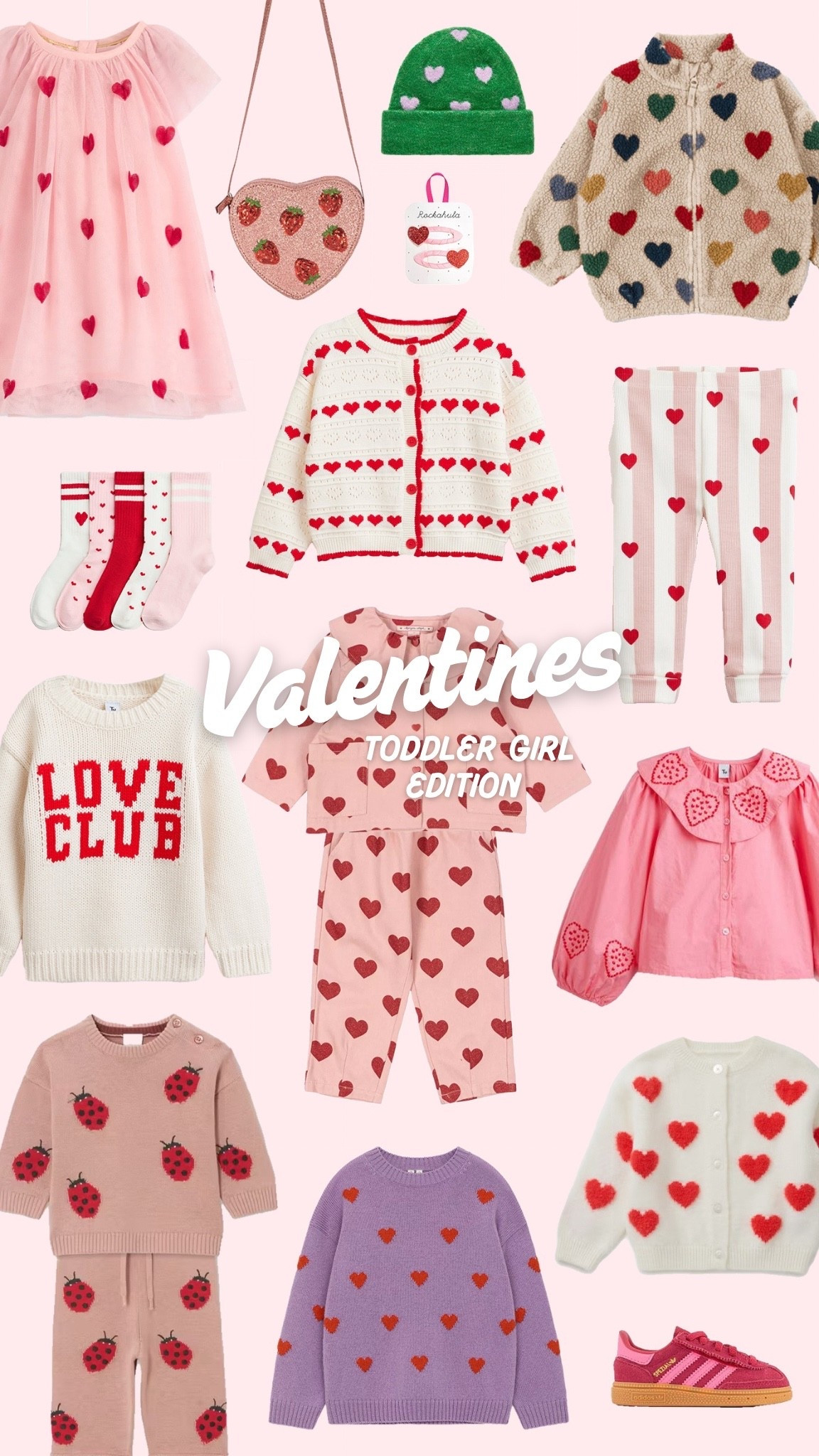 The cutest outfits for Valentines! Girl toddler edition 💖 

#LTKkids #LTKbaby #LTKuk
