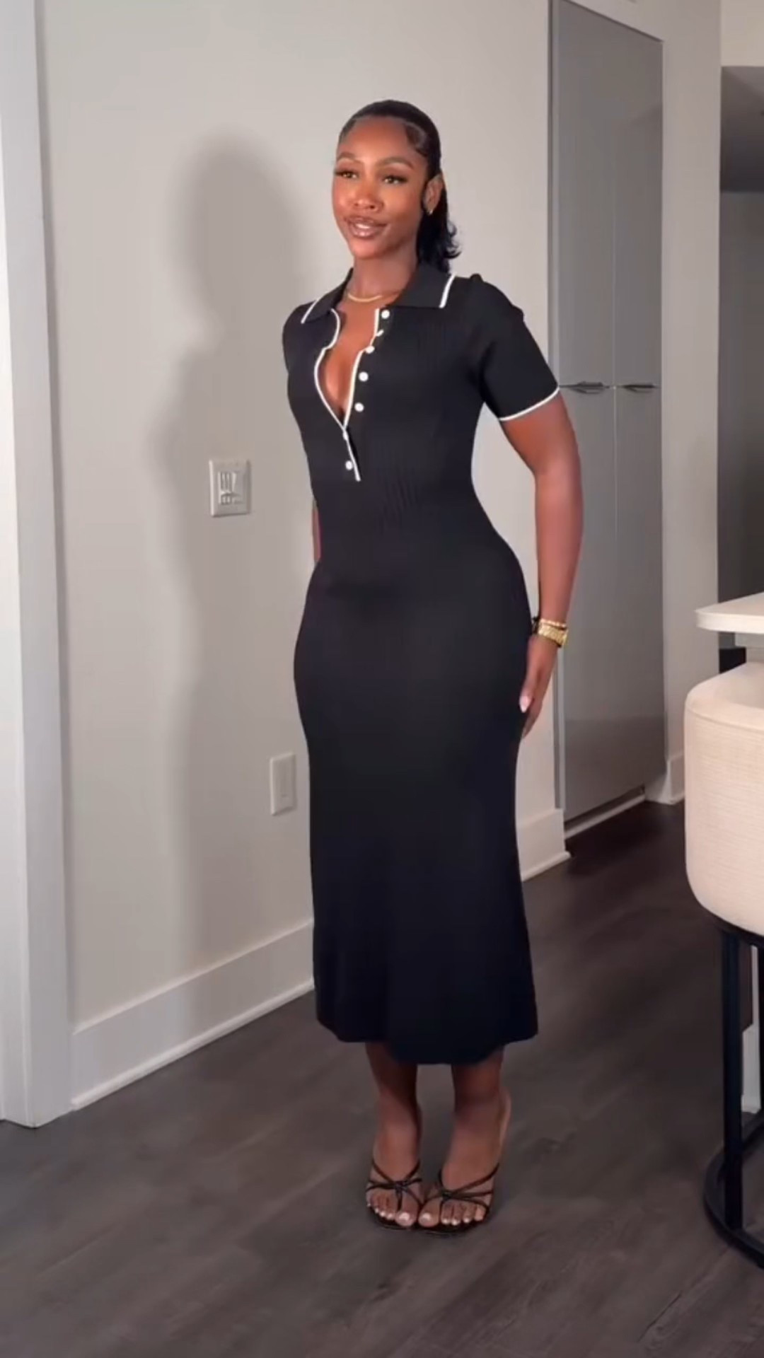 Just in case you need a little something to wear to brunch! O yea 🥰 this dress is it 🔥 #mididress 

#LTKgrwm #LTKdayinmylife #LTKootd