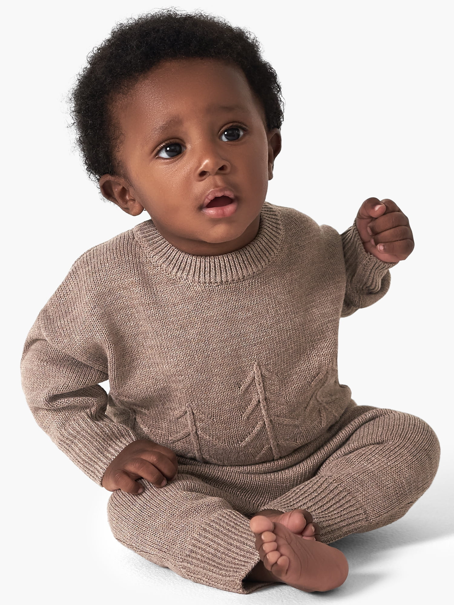 Modern Moments by Gerber Baby Boy Sweater Set, 2-Piece, Sizes 0/3M-24M | Walmart (US)