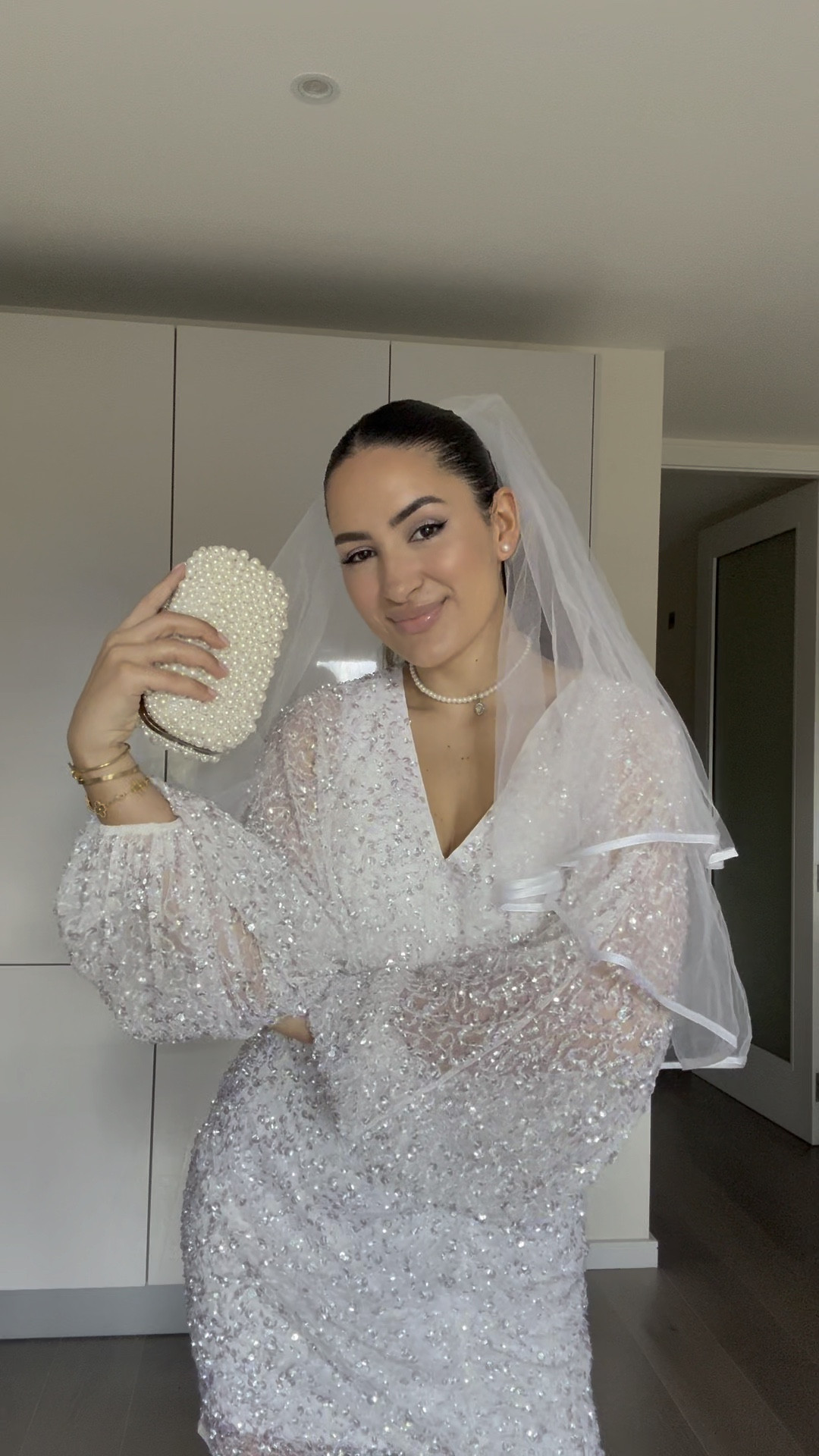 Charlotte mills, Pretty lavish, Coast, Asos, John lewis, Amazon, white sequin dress, balloon sleeve dress, embellished dress, pearl heels, embellished heels, bridal heels, pearl clutch, bridal veil, white veil, pearl necklace, Dior lip oil, heart sunglasses, bridal party, bridal shower outfit, hen do outfit, hen do outfit ideas, style inspiration 

#LTKeurope #LTKSeasonal #LTKstyletip