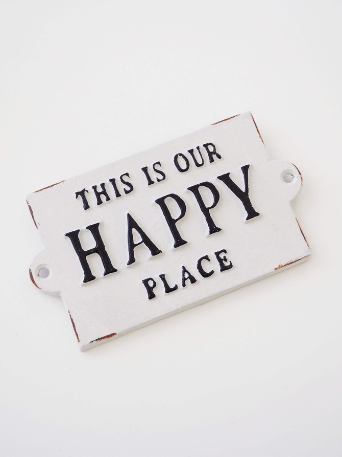 Happy Place Sign | The Cross Decor & Design