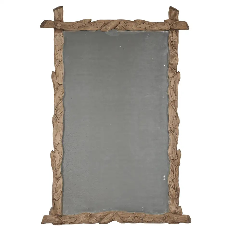 Antique Black Forest Mirror that was part of a major collection of Black Forest | 1stDibs