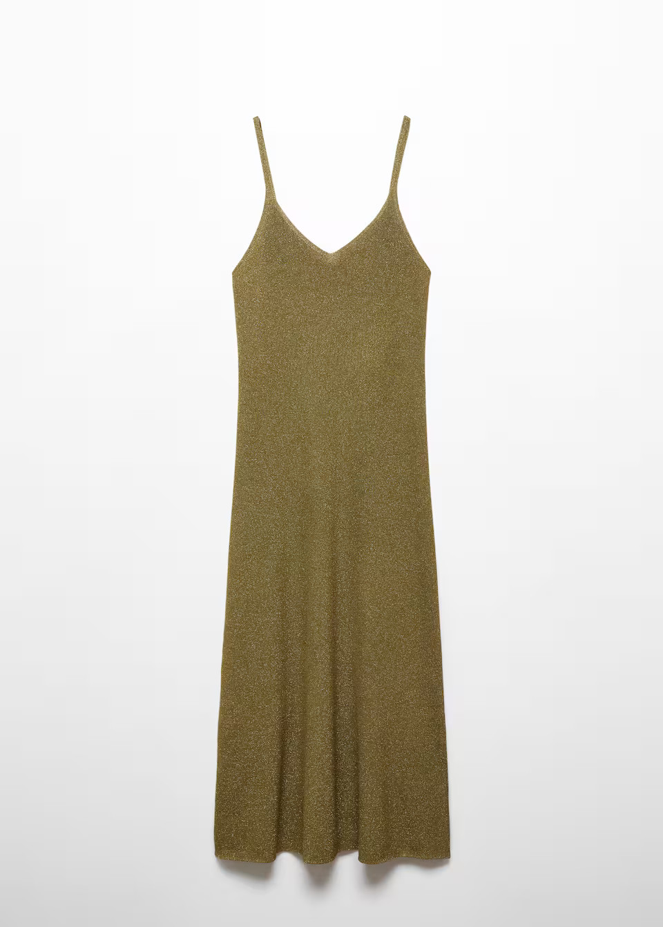 Robe longue lurex -  Femme | Mango France | MANGO (FR)