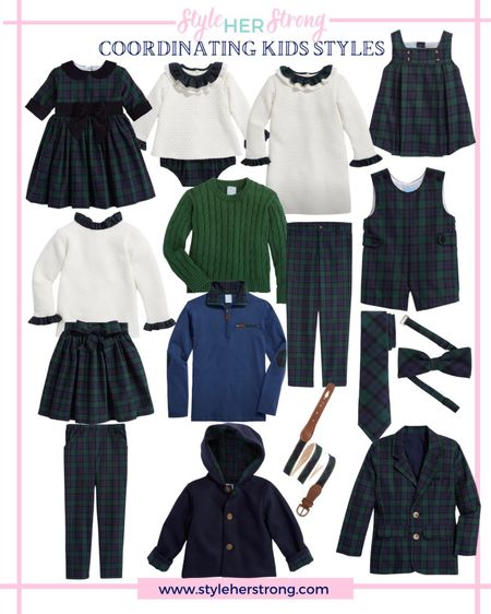 Blackwatch plaid coordinating kids/family holiday outfits 

#LTKkids #LTKHoliday #LTKfamily