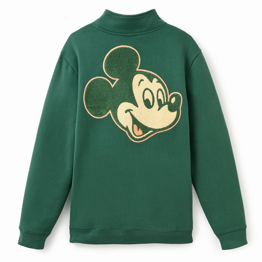 Mickey Mouse 1/4 Zip Pullover for Adults – Exclusive | Disney Store