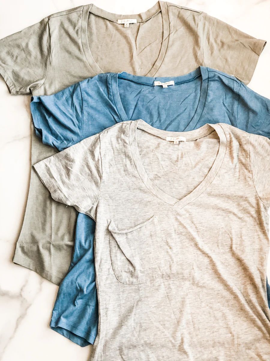 z supply pocket tee - 3 colors | Rivers & Roads Boutique