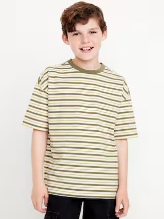 Oversized Short-Sleeve T-Shirt for Boys | Old Navy (US)