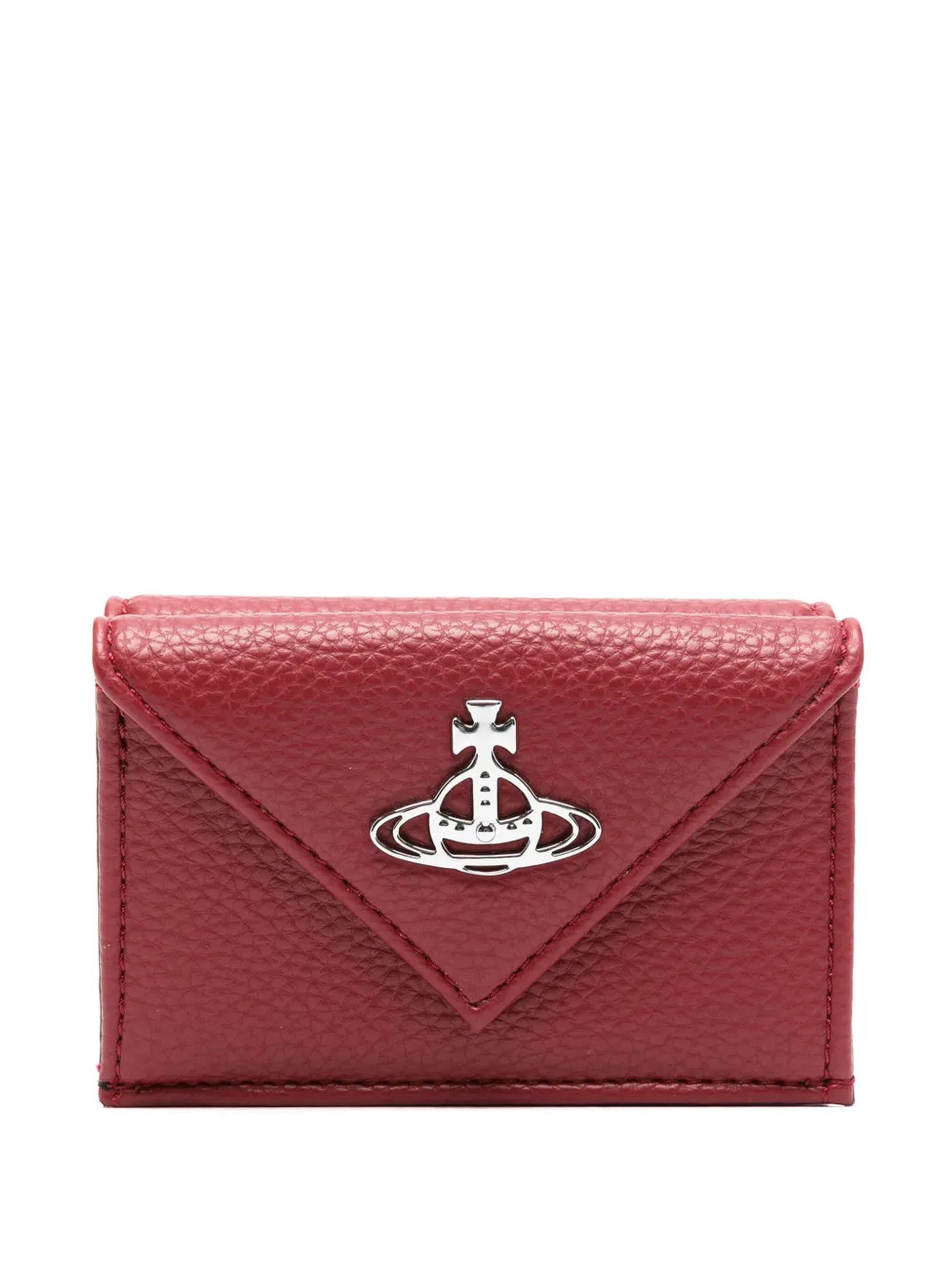 Vivienne Westwood Orb-plaque faux-leather wallet - Red | Farfetch Global