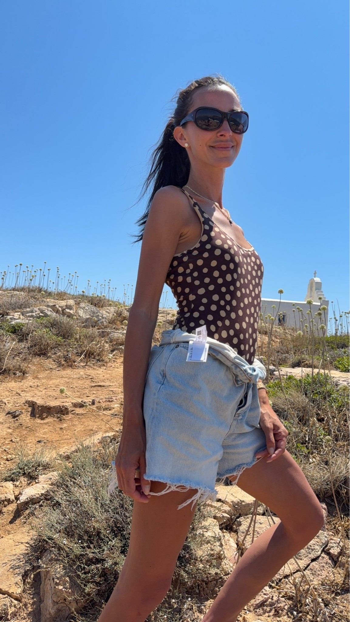 Polka dot swim