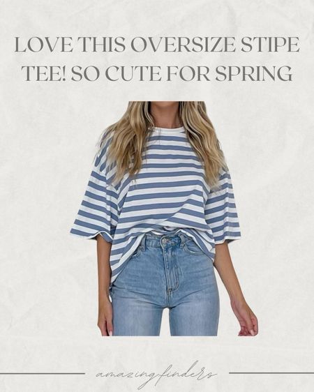 Women Oversized Striped Color Block Short Sleeve Crew Neck T-Shirts Casual Loose Pullover Tops Summer Tee Shirt

#LTKsalealert #LTKstyletip #LTKfindsunder50