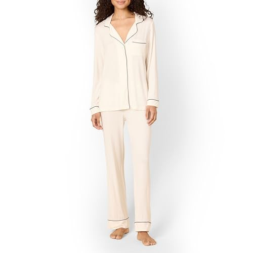 Amazon Essentials x Sofia Grainge Women's Stretch Modal Long-Sleeve and Full-Length Bottom Pajama... | Amazon (US)