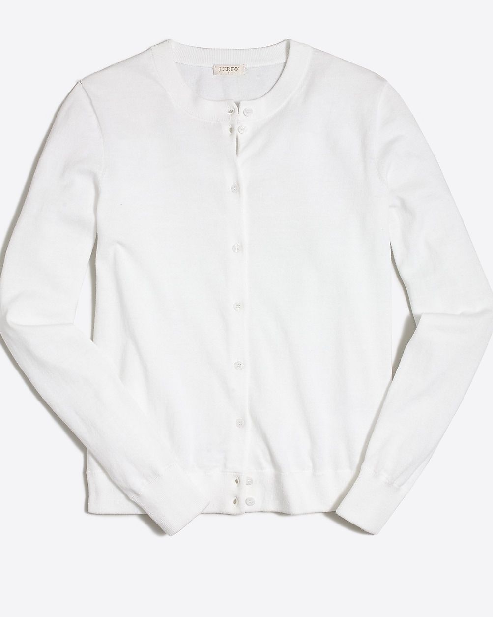 Classic cotton cardigan sweater | J.Crew Factory