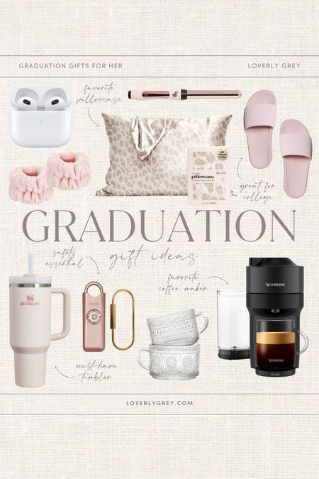 Graduation gifts for her. I love this silk pillowcase and Lululemon slides. Loverly Grey, graduation gifts 

#LTKGiftGuide #LTKStyleTip #LTKSeasonal