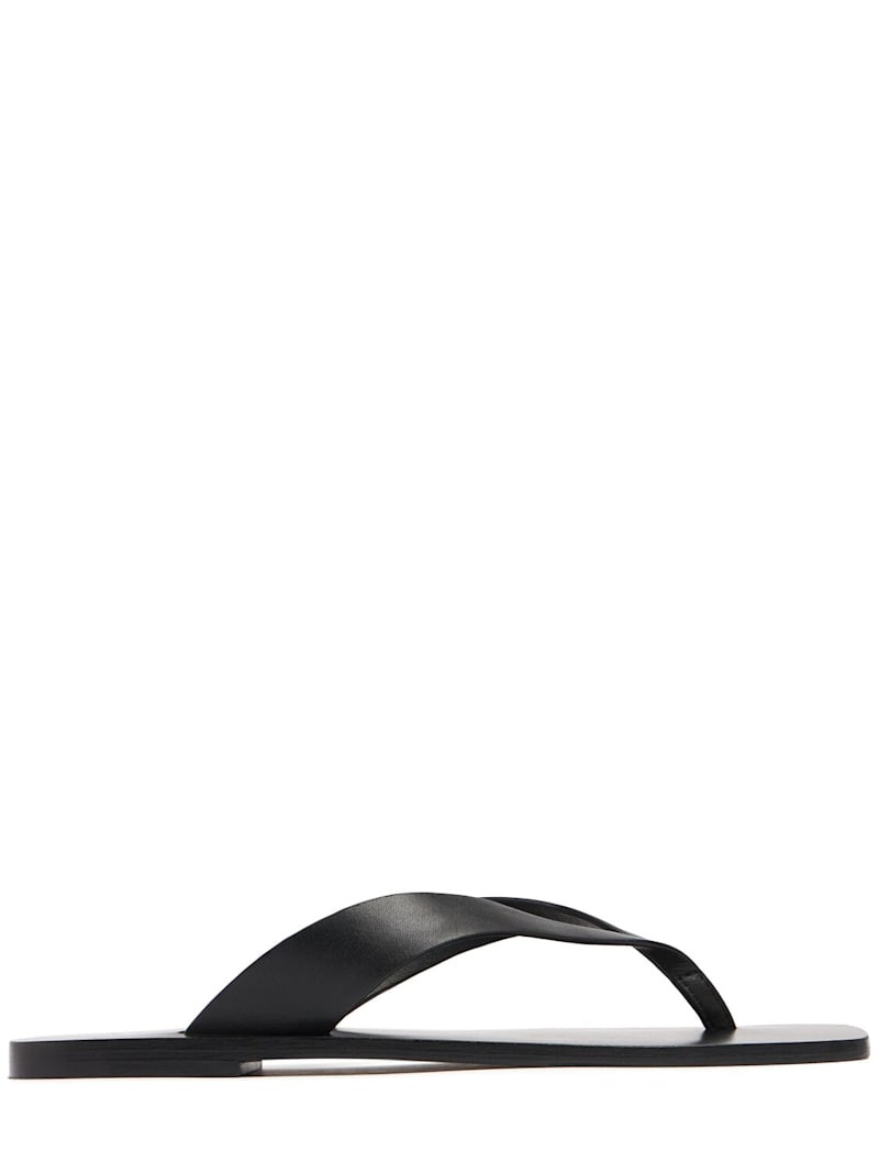 Tongs en cuir Kinto 10 mm | Luisaviaroma