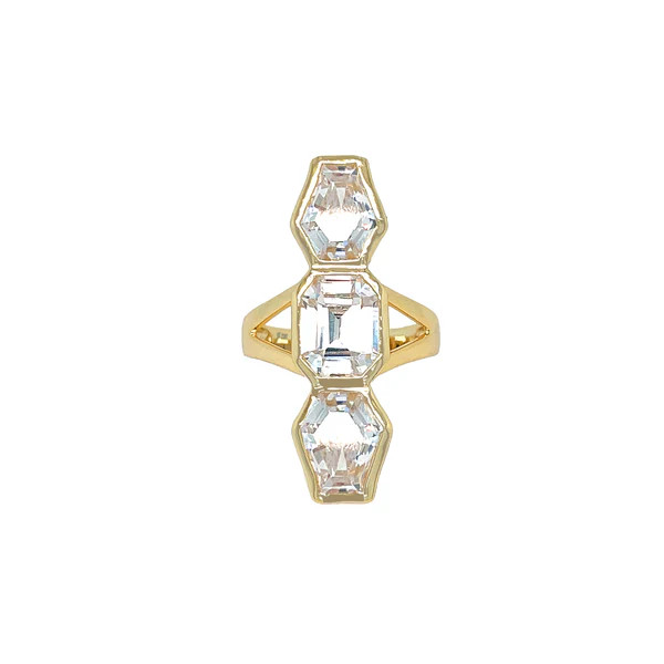 Triple Stone Ring | Jennifer Miller Jewelry