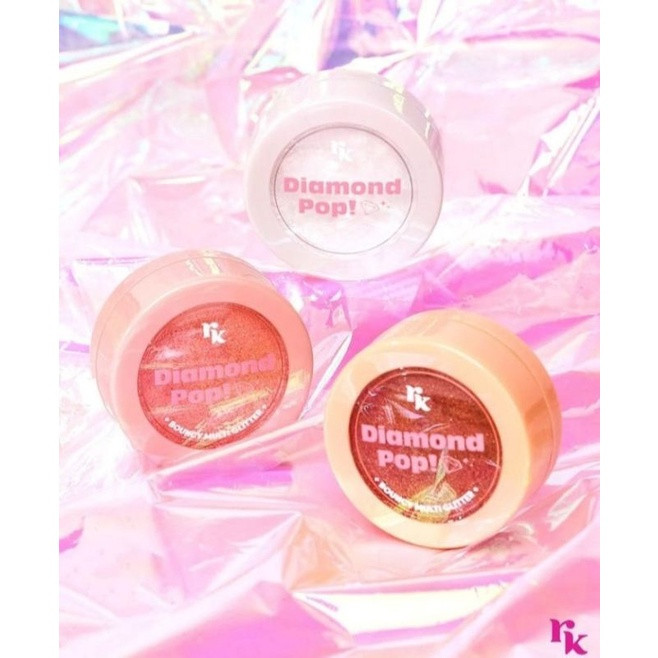 Glitter Multiuso Ruby Kisses Diamond Pop com Ácido Hialurônico | Shopee (BR)