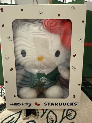 Starbucks Hello Kitty 2025 PLUSH Brand NEW in box Ships ASAP | eBay US