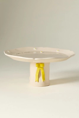 Stoneware Birthday Cake Stand | Anthropologie (US)