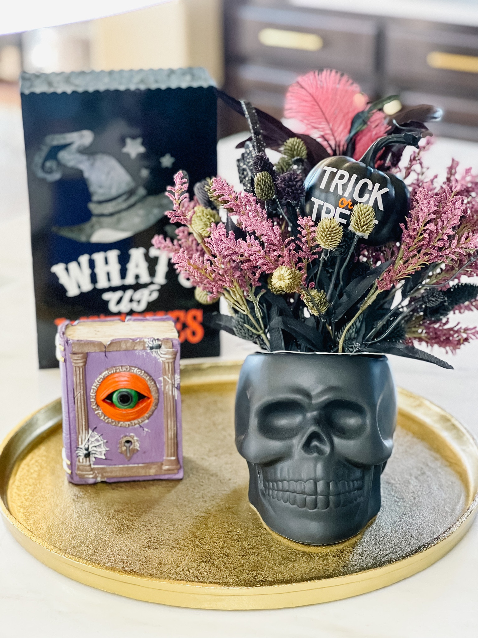 Halloween floral arrangement 

#LTKHalloween #LTKSeasonal #LTKhome