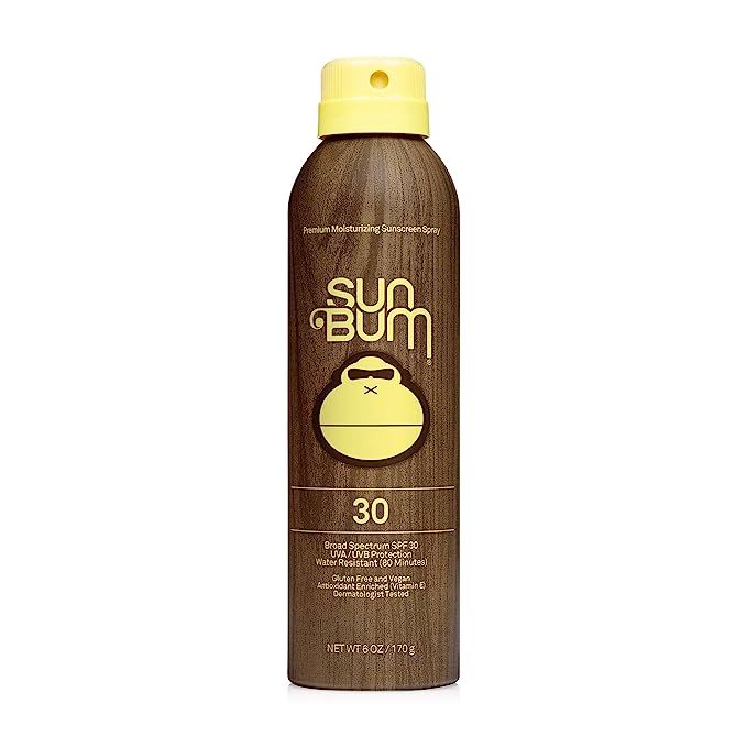 Sun Bum Original SPF 50 Sunscreen Spray Vegan and Reef Friendly (Octinoxate & Oxybenzone Free) Br... | Amazon (US)
