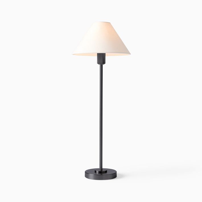 Beatrix Table Lamp (20.5") - Linen Shade | West Elm (US)