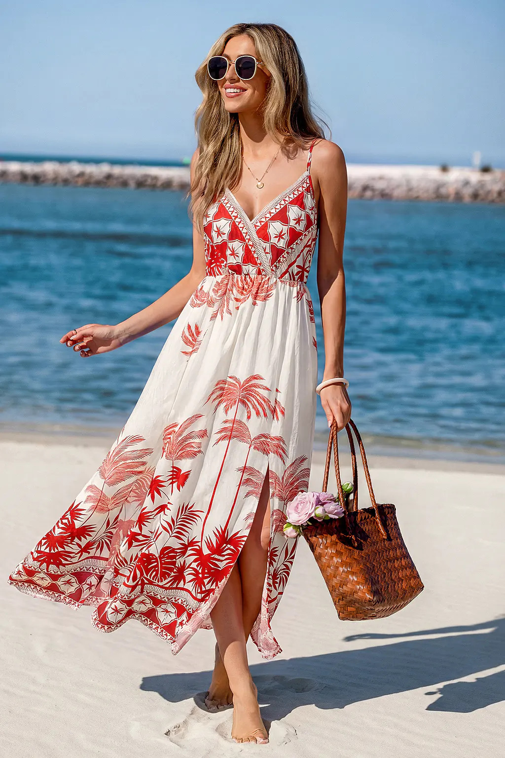 Photo Sesh Tropical Maxi Dress | Cupshe US
