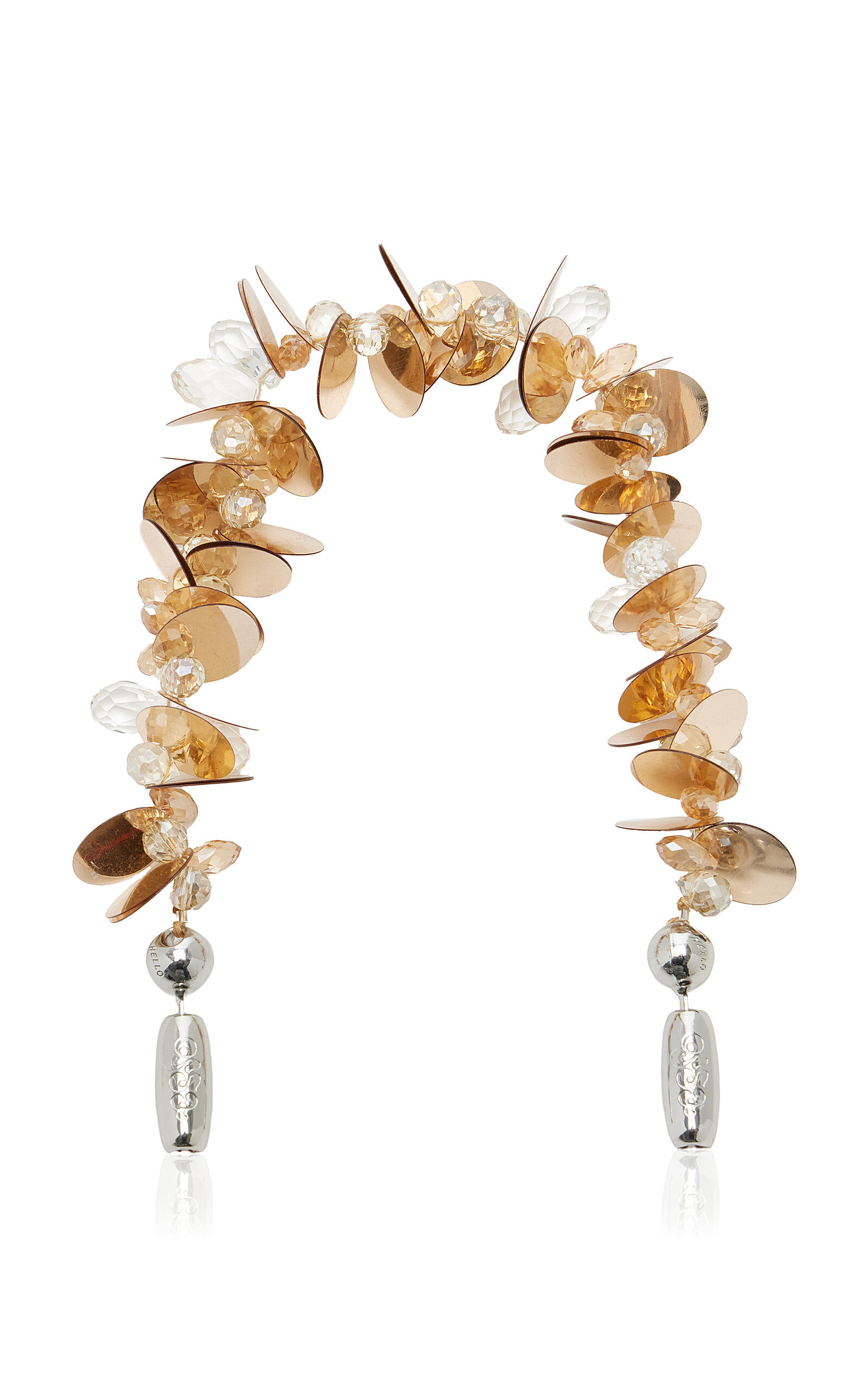 Ossa - Exclusive Paillette Wristlet Phone Strap - Gold - OS - Moda Operandi | Moda Operandi (Global)