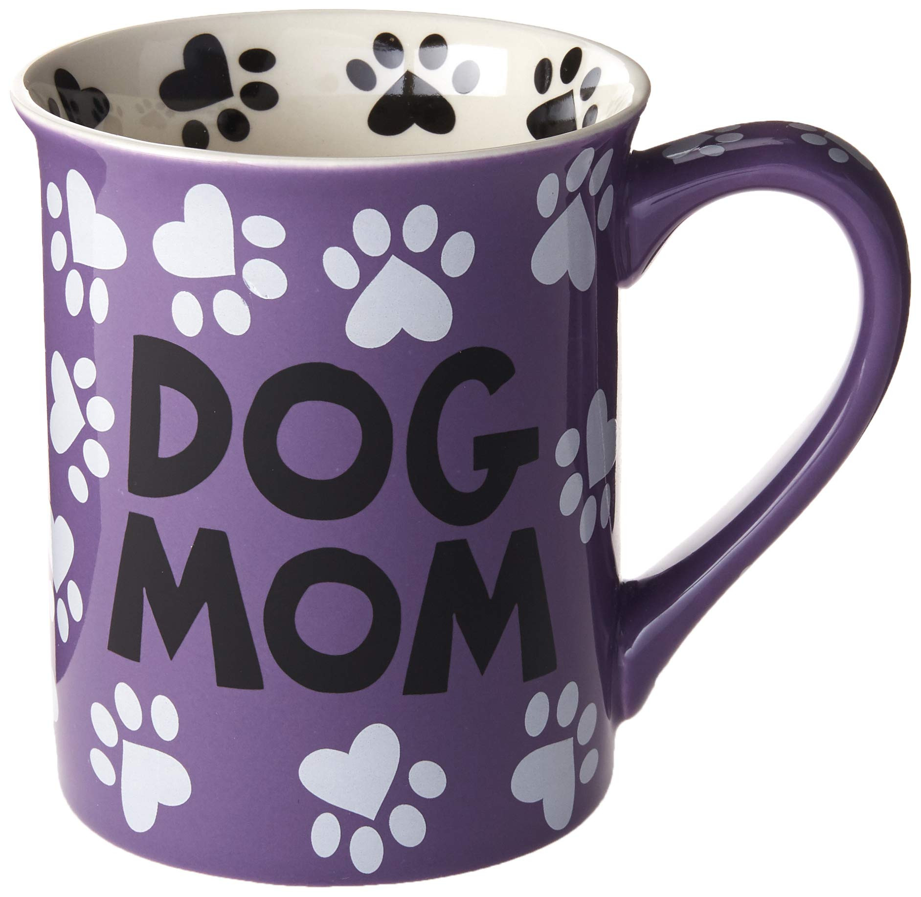 Enesco Our Name is Mud “Dog Mom, 16 oz. Stoneware Mug, 1 Count (Pack of 1), Multi Color | Amazon (US)