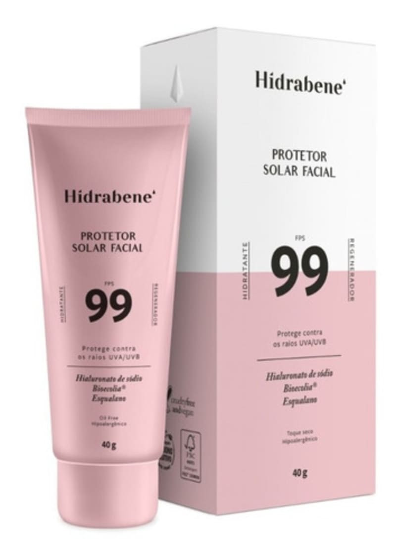 Hidrabene FPS 99
        
            
                 - Protetor Solar Facial 40g | Beleza Na Web (BR)