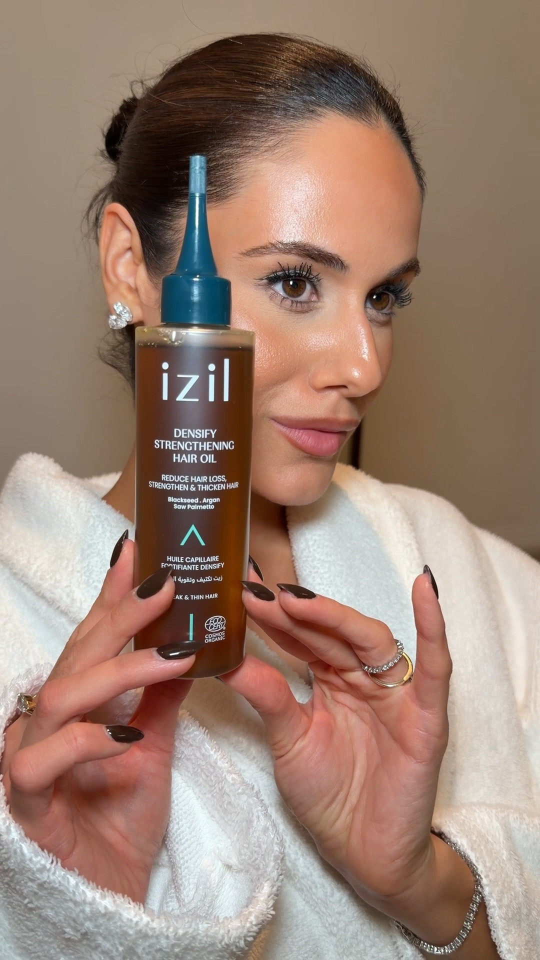Moroccan haircare >> 🤎
Using the @izilbeauty Densify 90-day Thickening & Anti-Hair Loss Ritual for healthy hair growth!! #Ad #HairLossSolution #HairRegrowth #HairGrowthJourney #PaidLink