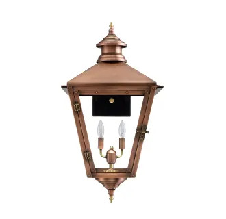 Savannah 22" Wide 2 Light Outdoor Wall-Mounted Lantern in Electric Configuration | Build.com, Inc.