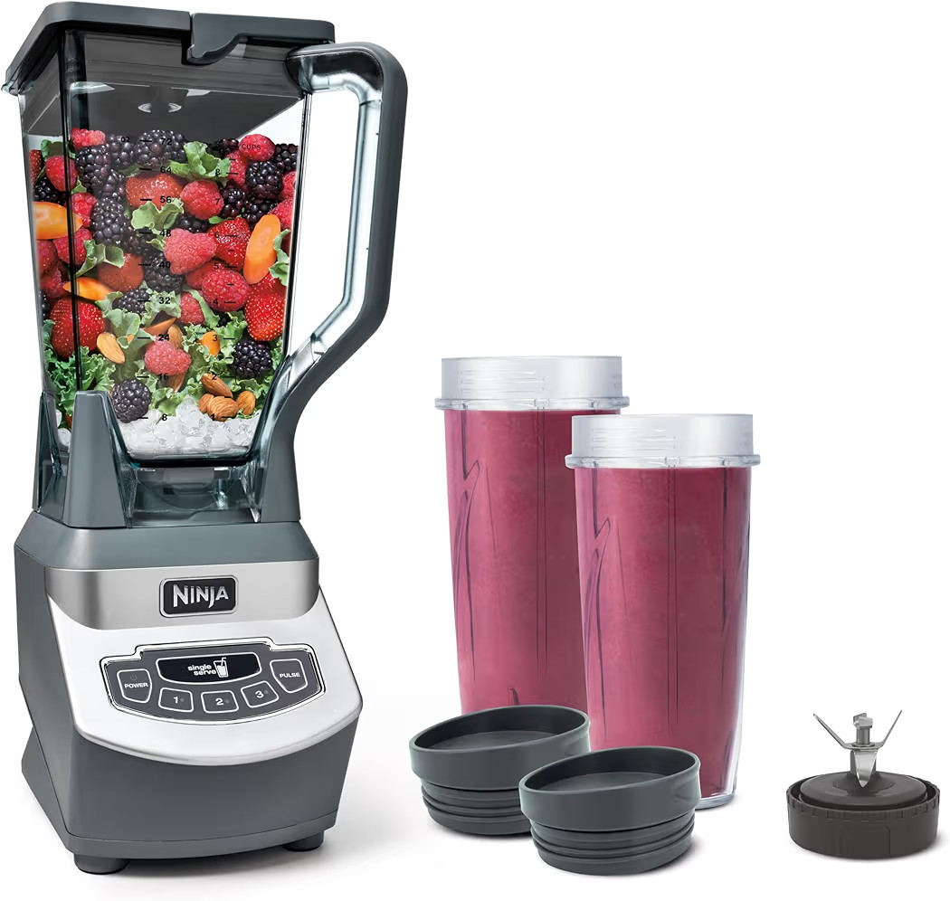 Ninja BL660 Professional Compact Smoothie & Food Processing Blender, 1100-Watts, 3 Functions -for... | Amazon (US)