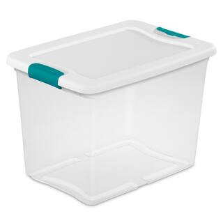 Sterilite 25 Qt. Latching Storage Box 14958006 - The Home Depot | The Home Depot