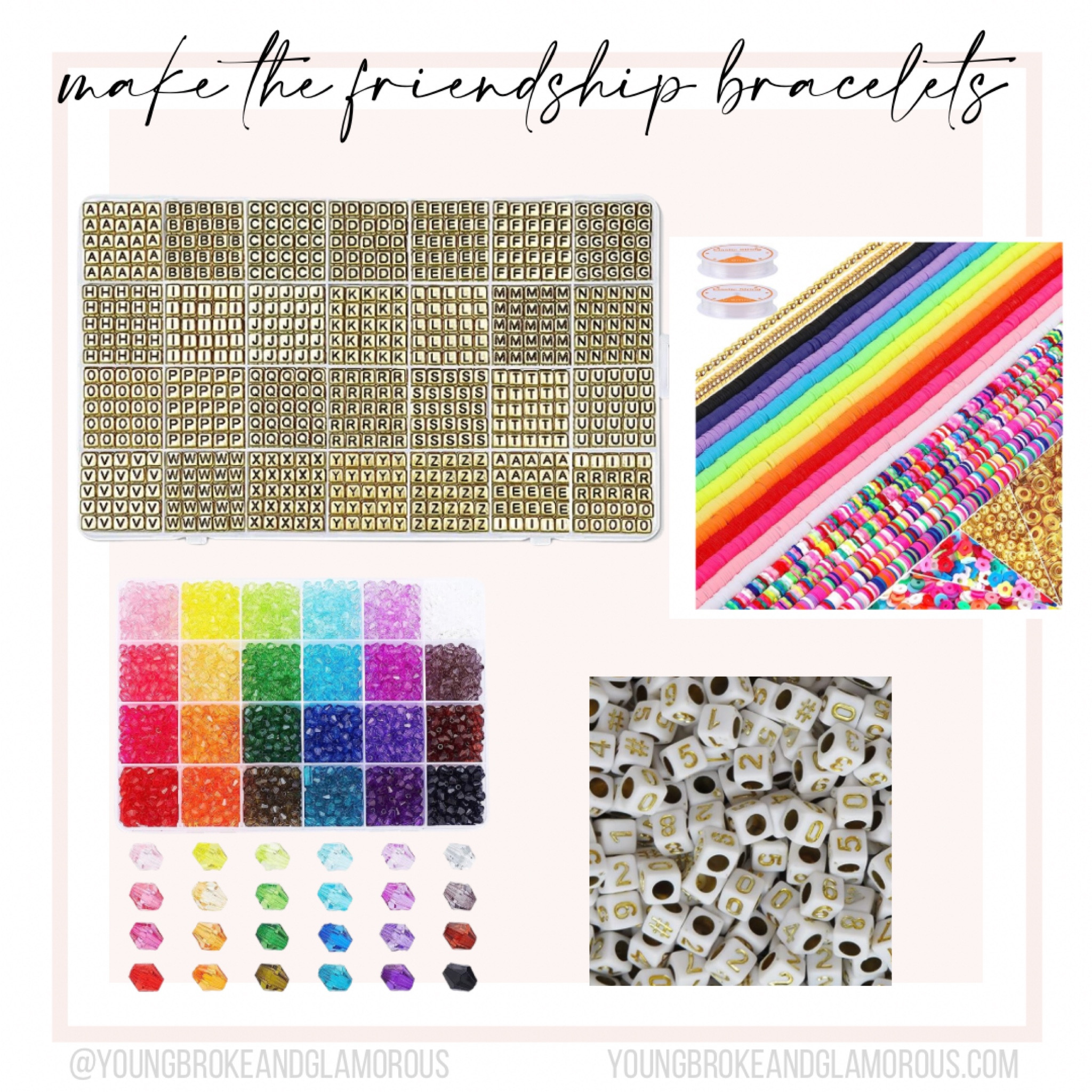 Eras Tour friendship bracelet supplies 🫶🏻